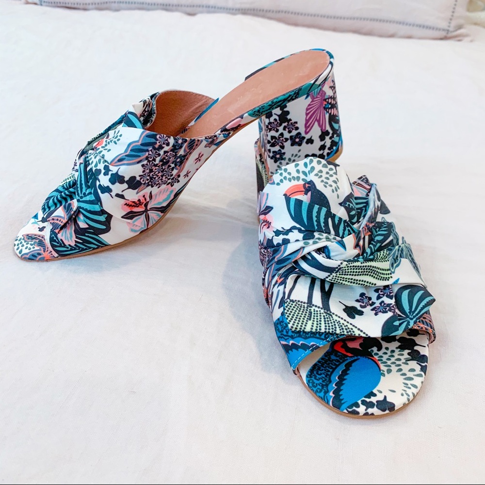 Halogen “Farrah” Tropical Mule | Size 9 | NWOT